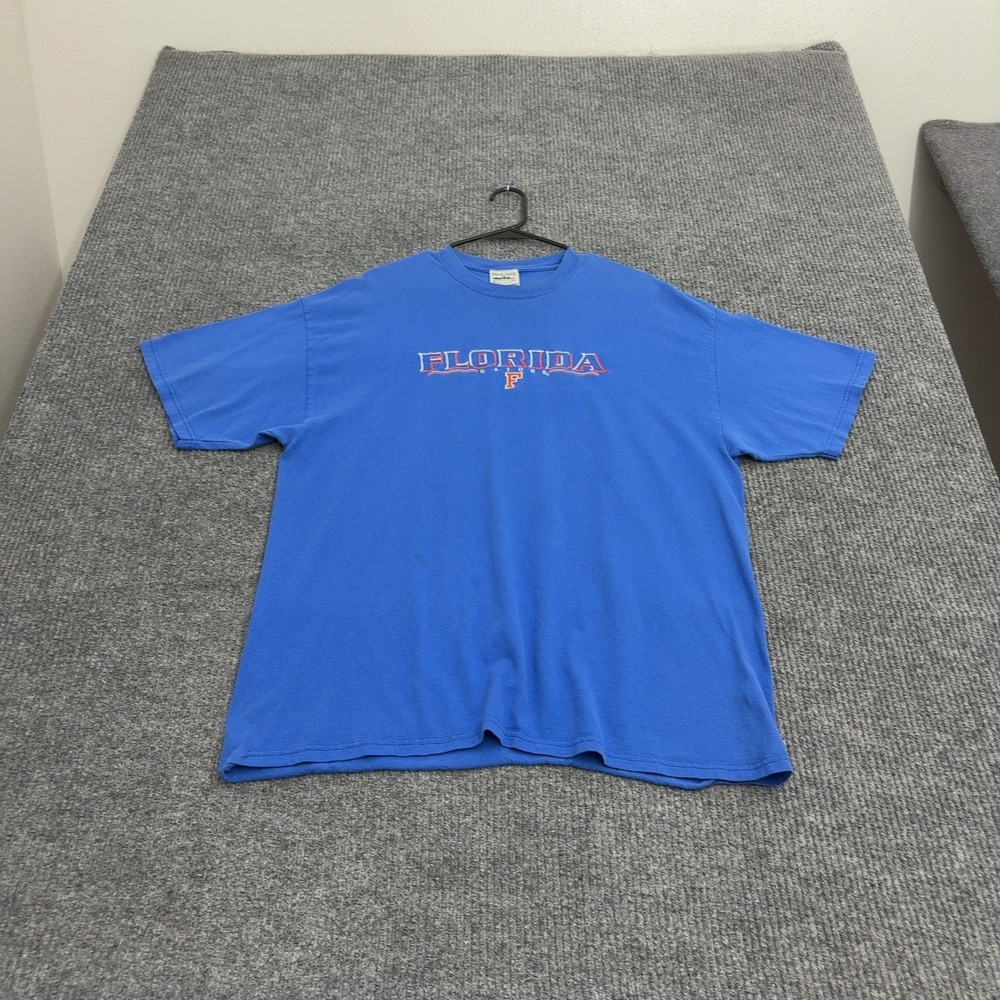 Florida Gators Briar Creek T Shirt Adult XL Blue Cotton Short Sleeve Sporty